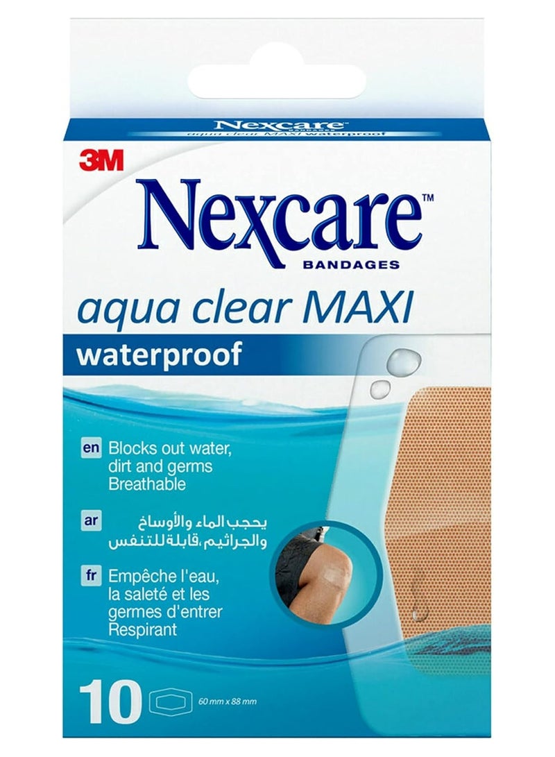 Nexcare 10pcs Waterproof Washing, Bathing and Swimming Pads - Image 1