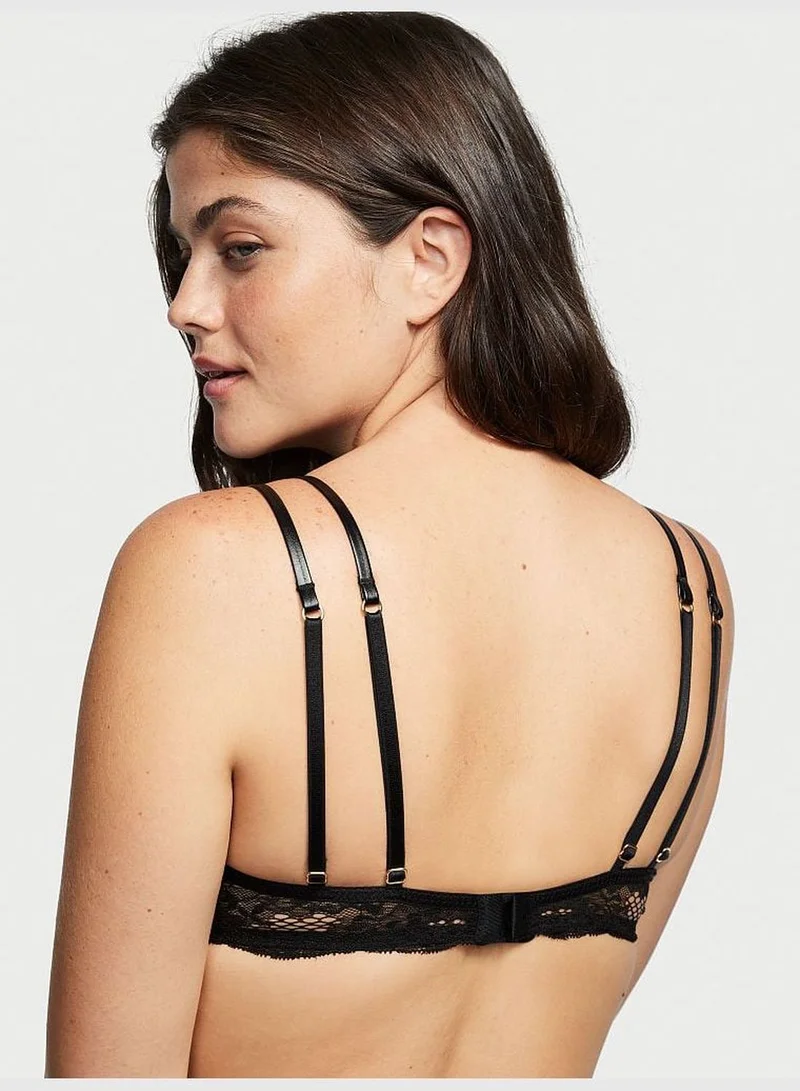 Victoria's Secret Strappy Open-Cup Demi Bra