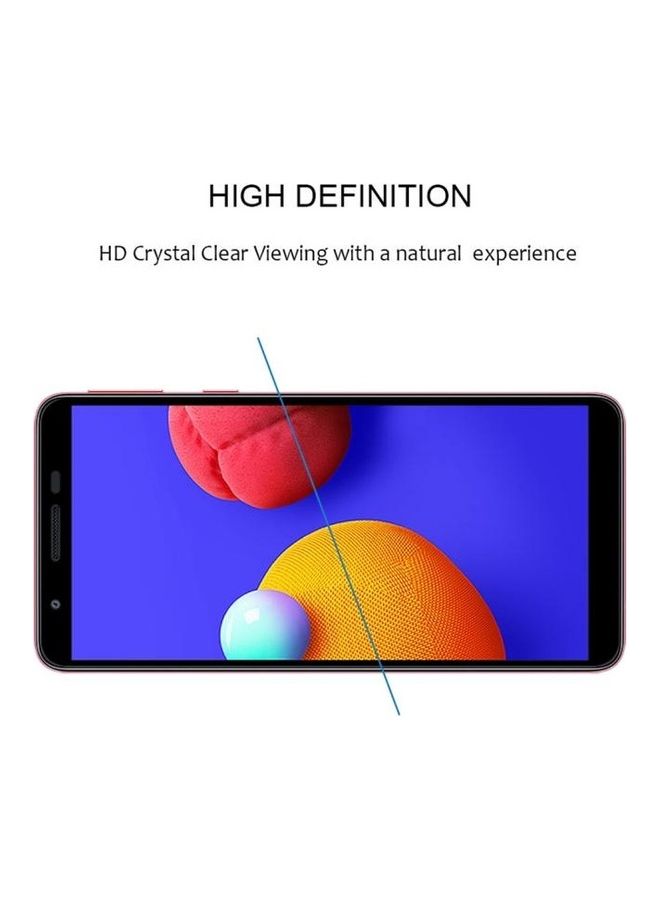 BGM Pack Of 25 Tempered Glass Full Screen Protectors For Samsung Galaxy A01 Core Clear/Black - Image 4