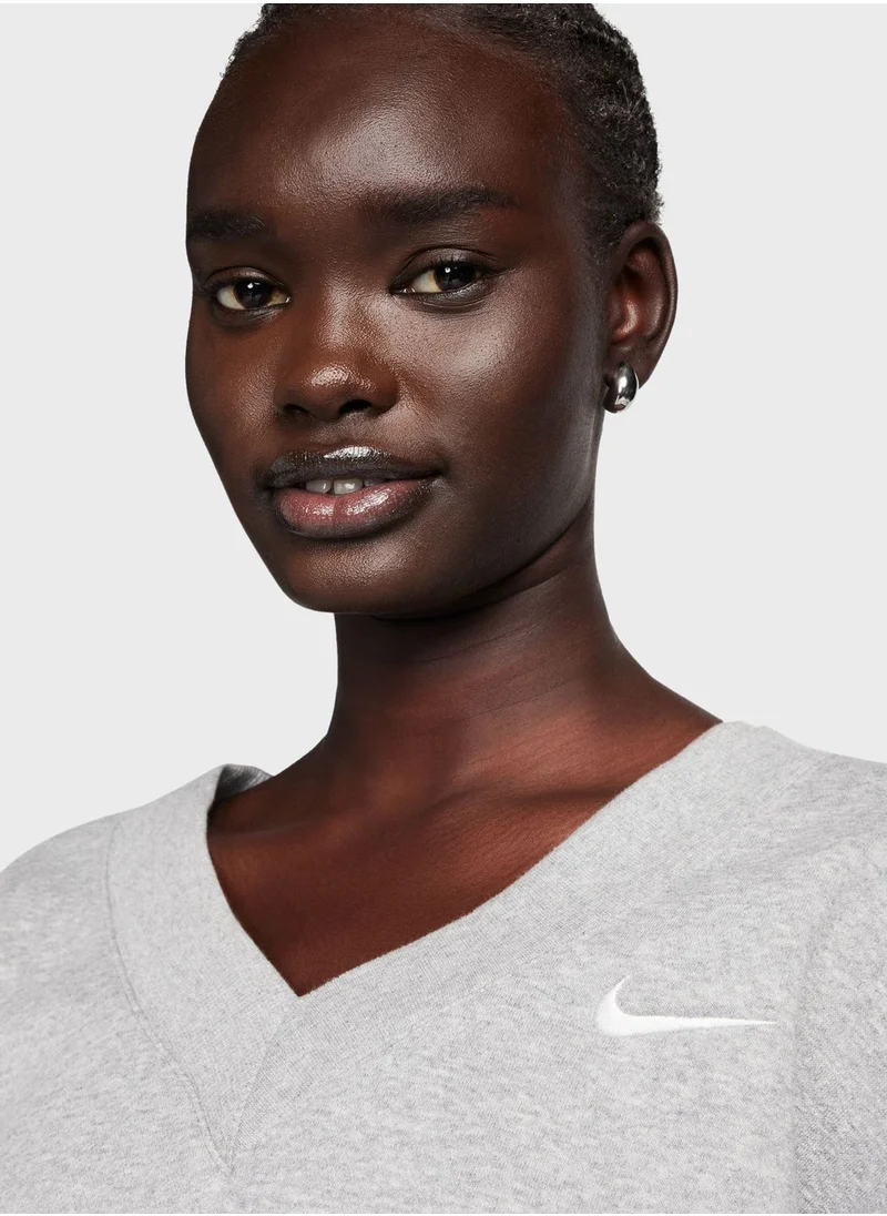 Nike Nsw Phoenix Fleece Crop Sweatshirt
