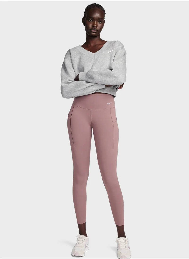 Nike Nsw Phoenix Fleece Crop Sweatshirt