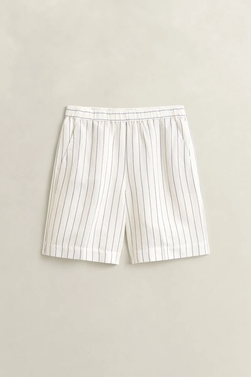 Gant  Striped Linen Blend Shorts for Women | Best Price UAE