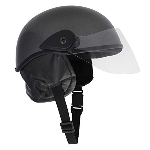 Sage Square Multipurpose Half Helmet for Men and Women (Large, Grey Glossy) - Image 2