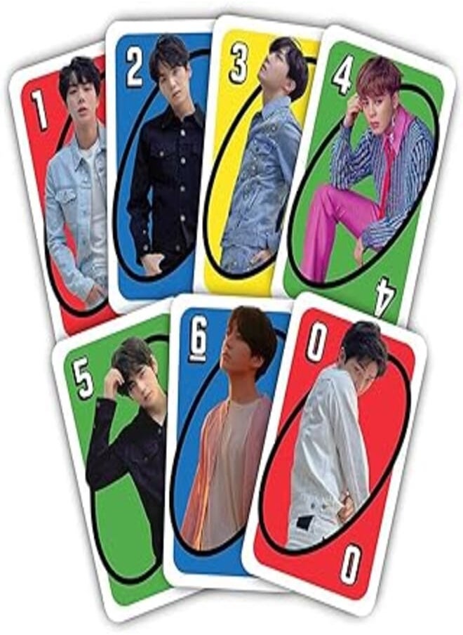 Bighit UNO الرسمية لفرقة BTS!! بطاقات خاصة! + احتفال بمجموعة بطاقات الصور 
