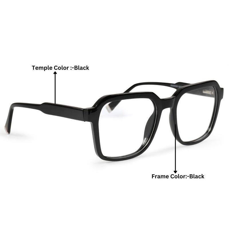 RedEx نظارات عصرية بإطار كامل وحجم كبير للجنسين - Image 3