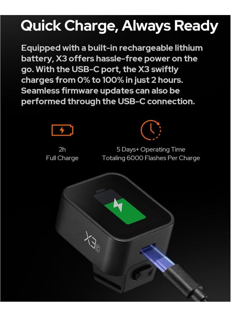 Godox Godox X3 TTL Wireless Flash touchscreen Trigger for Nikon  - Image 5