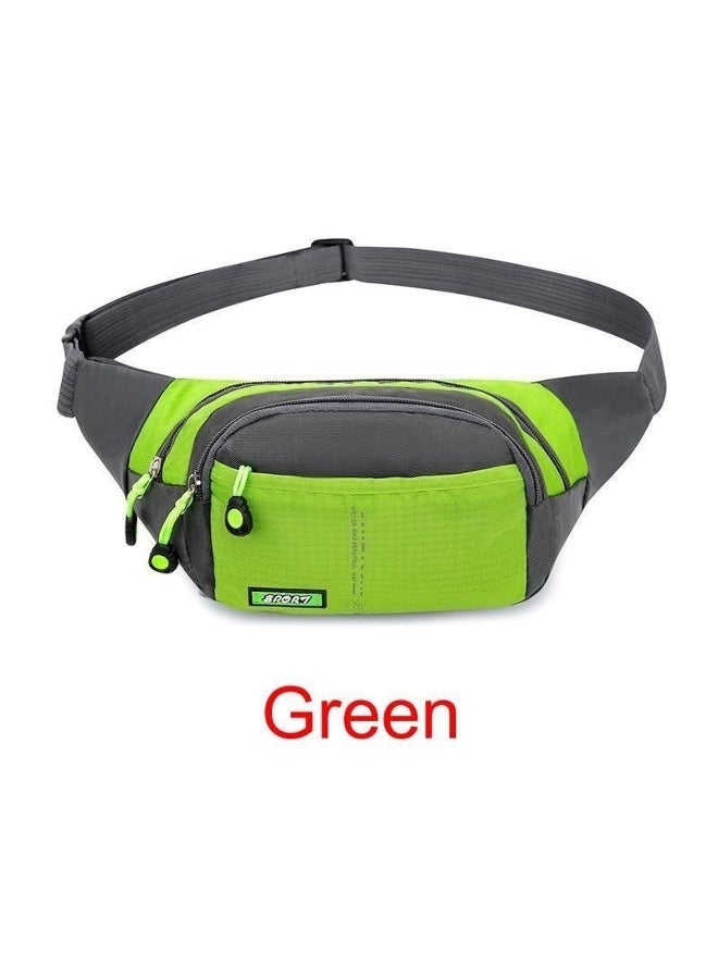 Men's Waist Bag Canvas Bag Large Capacity Water Ripple 7 Color Chest Bag Sports Phone Bags Fashion Multi-functional Outdoor Waterproof Bum Bag
