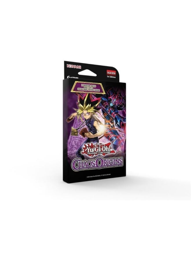 Konami Yu-Gi-Oh! TCG: Chaos Origins 3-Booster Pack Tuckbox - Image 1