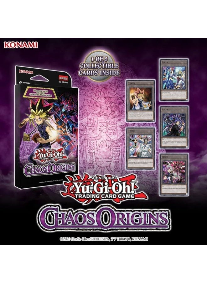 Konami Yu-Gi-Oh! TCG: Chaos Origins 3-Booster Pack Tuckbox - Image 2