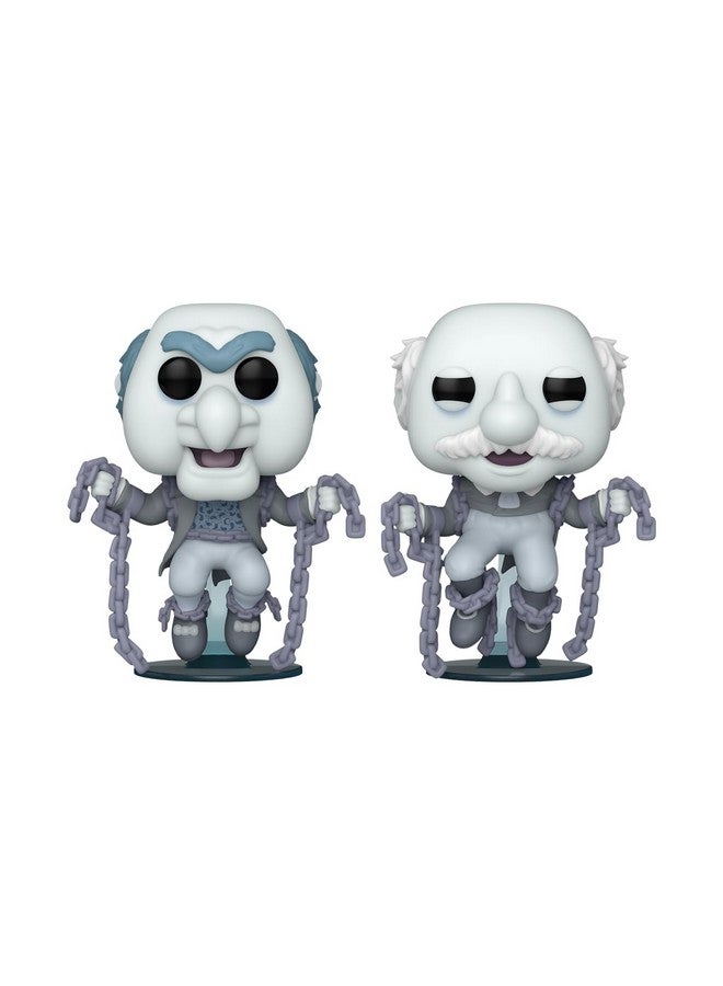 Funko Pop! Movies: The Muppet Christmas Carol - Statler and Waldorf as The Marley Brothers, 2-Pack - Image 2