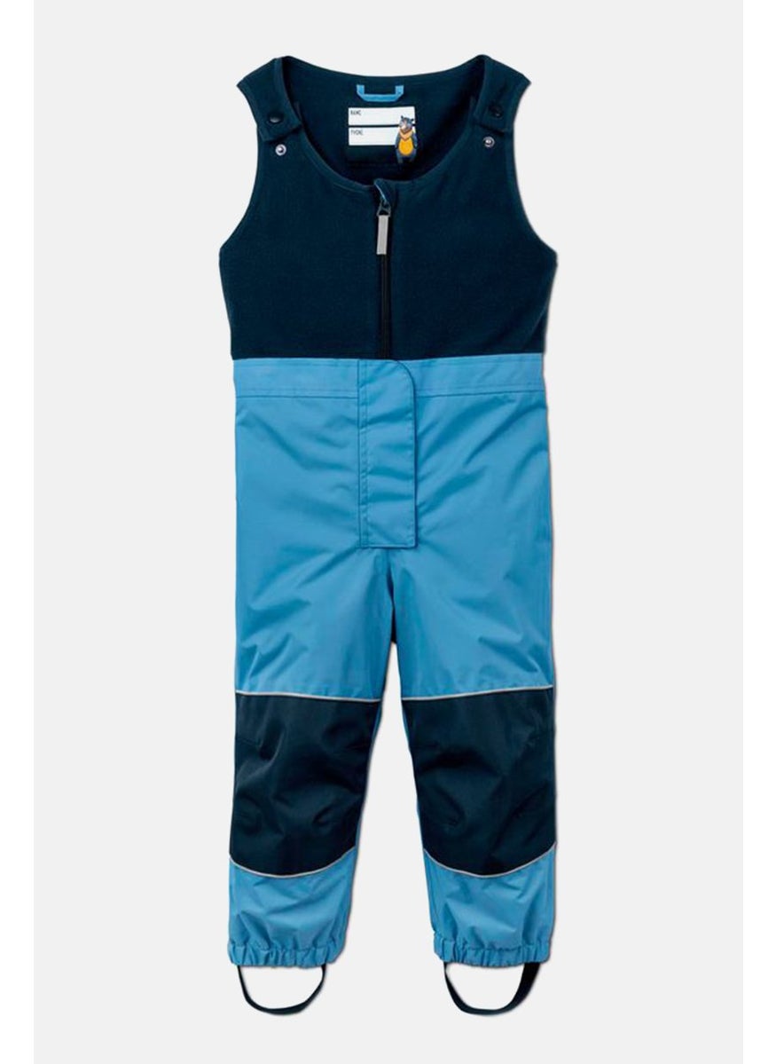 Tchibo Toddler Boys Sleeveless Thermal Over Romper, Blue 