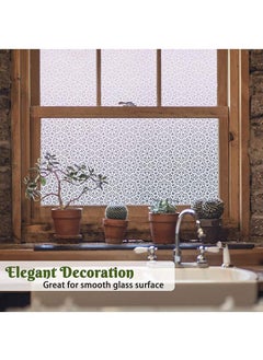 Window Film Decorative Privacy No Glue Dream Round Flowers Pattern Glass Sticker For Door Home House Ofiice Heat Control Anti UV 120 x 200 cm - pzsku/ZF60DE46C09474933ABBBZ/45/_/1699097563/5451a5ab-e2a5-4de3-8397-602626e00d46