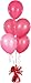 Chochkees Red 6Pack Metallic Balloon Weights Birthday Party Favors Novelty and Gag Gifts 55 Inches 6Pack Red - Image 4