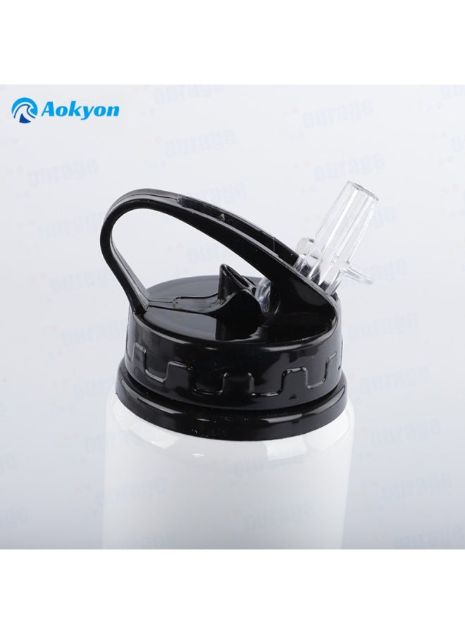 Blank Heat Transfer Sports Kettle Mountaineering Cup Sublimation Coating Blank Aluminum Pot DIY Printable Logo Manufacturers Wholesale-Colour:Pink-Capacity:600ml - Image 5