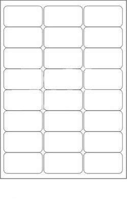 K3 Multi Purpose Self Adhesive Labels (Lable Size 64 x 34 mm, 24 Lable in A4)(Pack of 160 Sheet) - Image 5