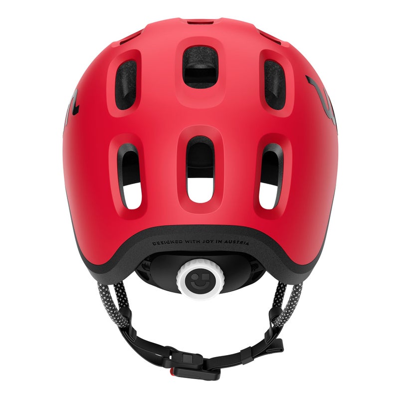 woom Ready Kids' Helmet, Adjustable Pinch-Free Children's Helmet with Reflective Details for Bicycle Riding, Roller Skating & Scooting, for Boys & Girls (Ages 1-14) - Red - X-Small - Image 5