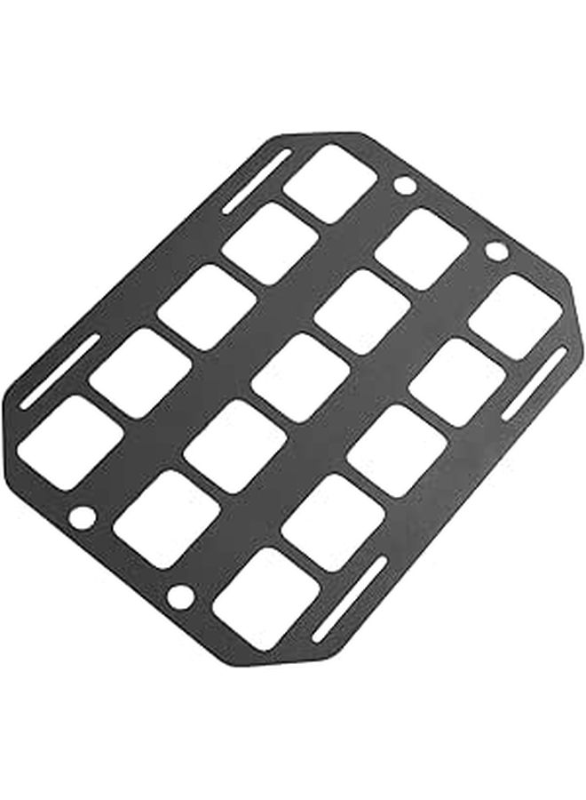 Zerodis Rail Mount Truck Bed Molle Panel Aluminum Side Organizer Lightweight L Track Tool Mounting Aluminum Lightweight With Secure Locking Mechanism - Image 1