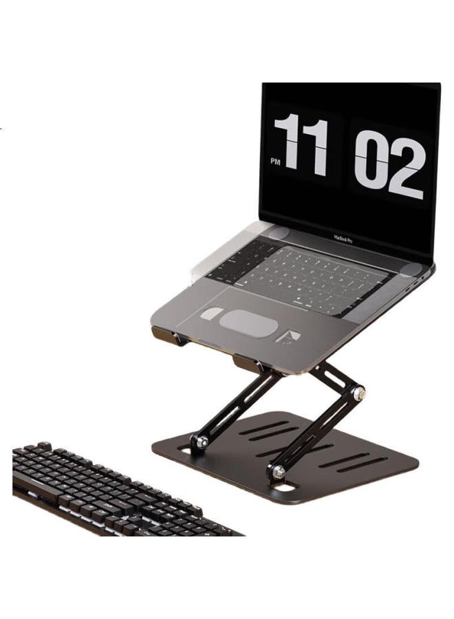 Nvv Laptop Stand Cooling Stand Desktop Sitting Standing Heightening Stand Suitable For Huawei Apple Macbook Lenovo Suspended Handheld Bracket Np-15A - Image 2