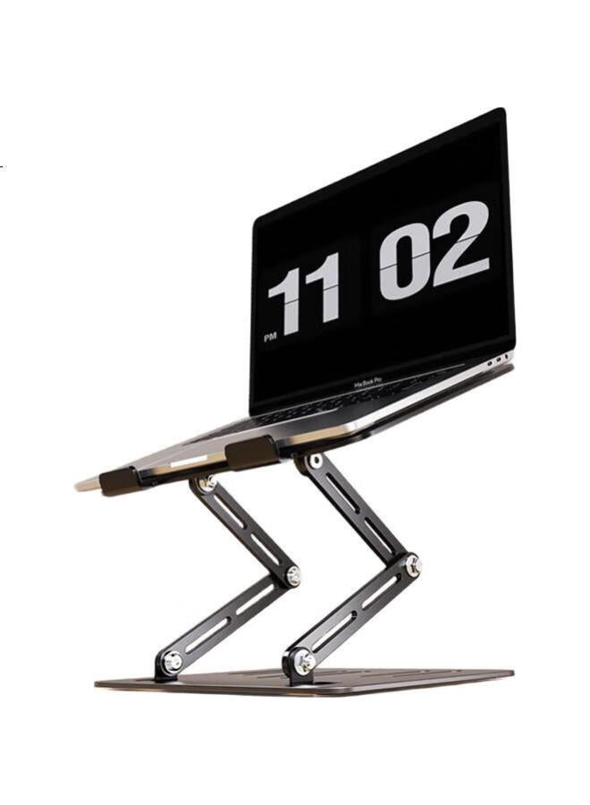 Nvv Laptop Stand Cooling Stand Desktop Sitting Standing Heightening Stand Suitable For Huawei Apple Macbook Lenovo Suspended Handheld Bracket Np-15A - Image 3