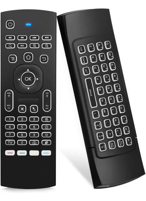 Wireless Remote Control with Keyboard and Air Mouse for Android Devices