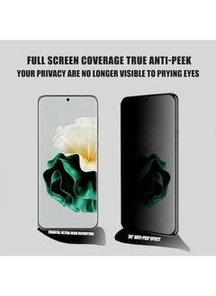 General [2 Pack] Privacy Screen Protector Compatible with Huawei P60 Pro, Anti-Scratch, Easy to Install, Anti-Spy TPU Flexible Screen Protector for Huawei P60 Pro  - Image 3