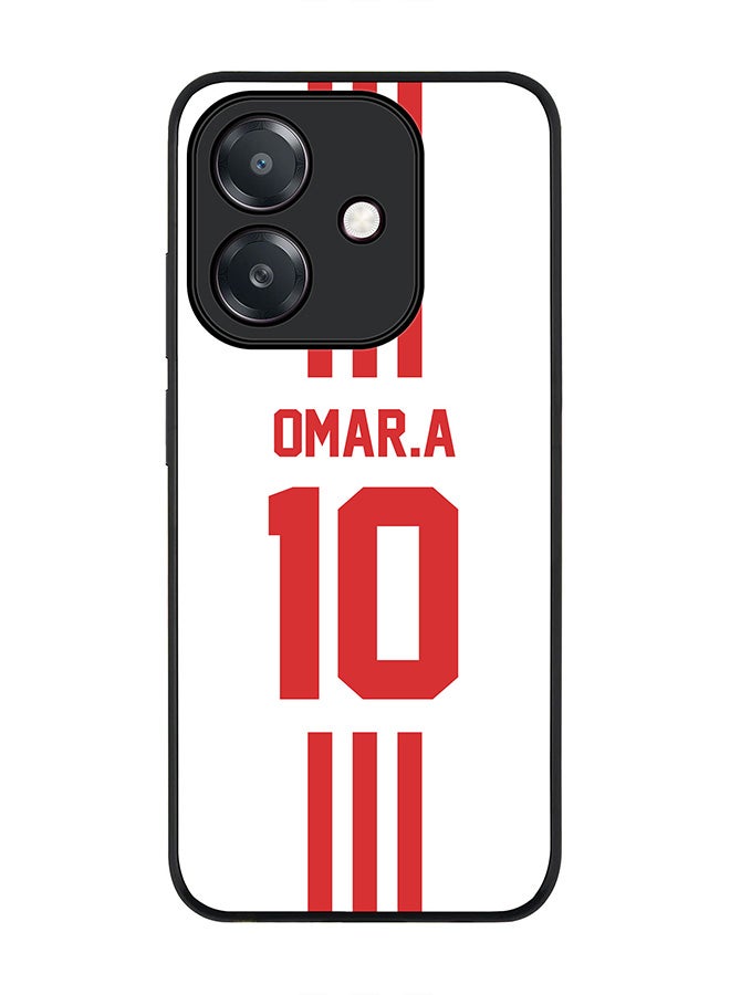 Stylizedd For Oppo A5i Case,Slim fit Camera Protection, Shockproof Thin Phone cover  - Football - UAE,  Omar.A