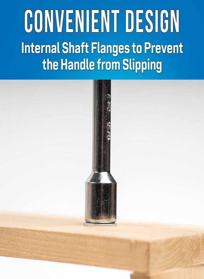 Jonard Tools ND-630916 9/16" Hollow Nut Driver, 3" Shaft - Image 4