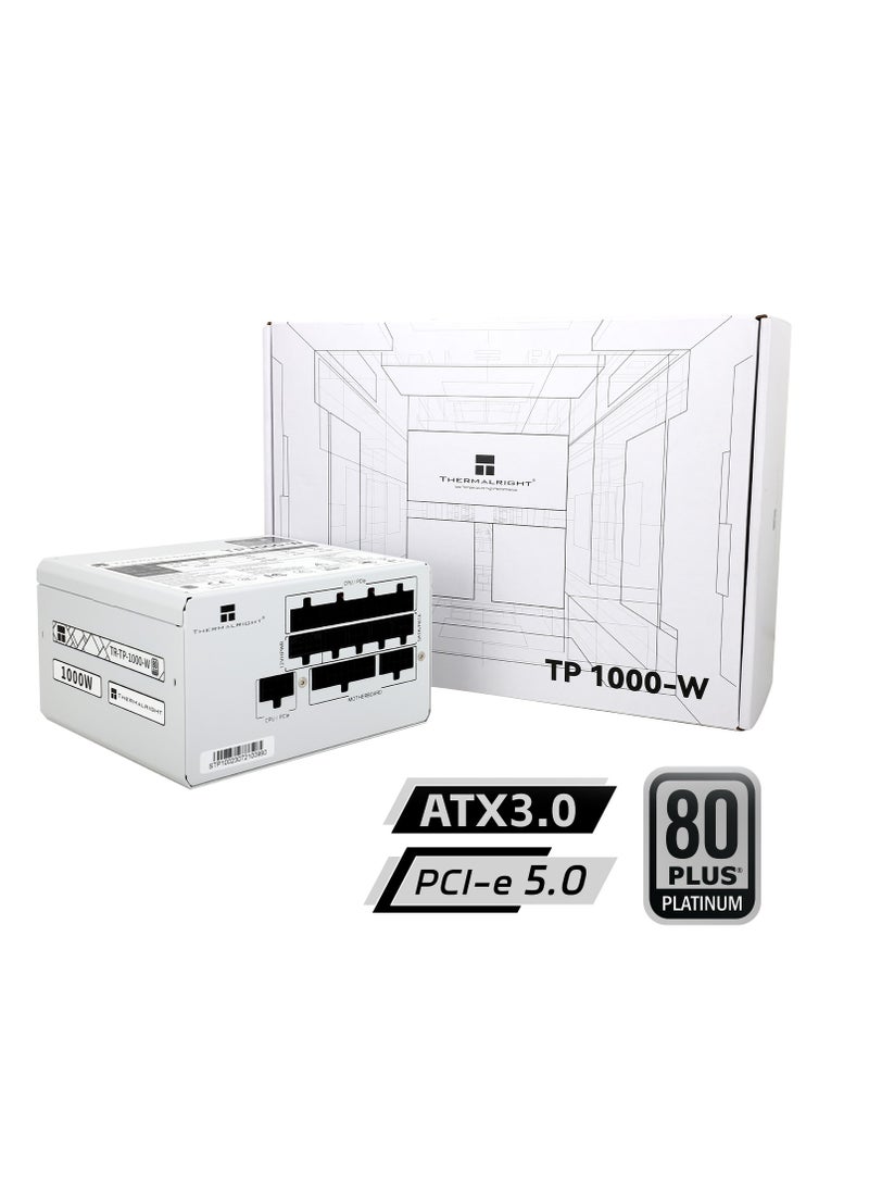 Thermalright TP-1000-W ATX 3.0 Platinum Modular White TR-TP-1000-W - Image 1