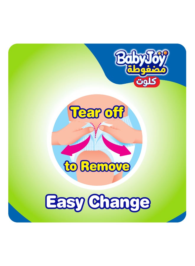 BabyJoy Compressed Culotte Pants Diaper, Size 4, Large, 9-14 Kg, Jumbo Box, 88 Diapers - Image 4