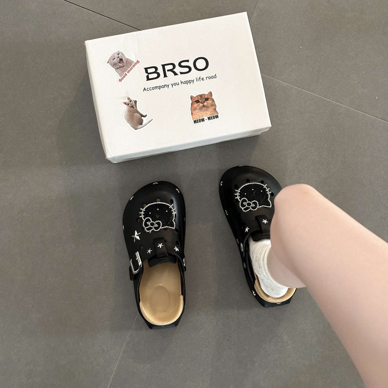 BRSO Women's Casual Clog Sandals 2025 Anti-slip Open Toe EVA Slippers - Image 2