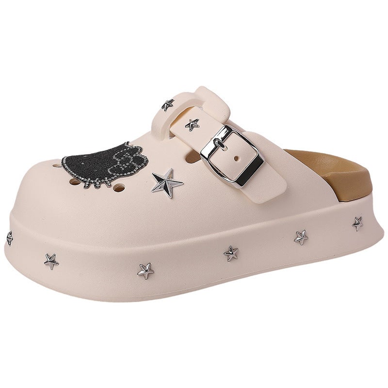 BRSO Women's Casual Clog Sandals 2025 Anti-slip Open Toe EVA Slippers - Image 1