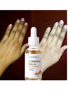 SAUVASINE Lanthome Turmeric Oil for Dark Spot on Face, Turmeric Face Oil Moisturizing, Rejuvenating,Soothing, Anti-Aging Repair Skin with Turmeric Root Extract  - Image 2