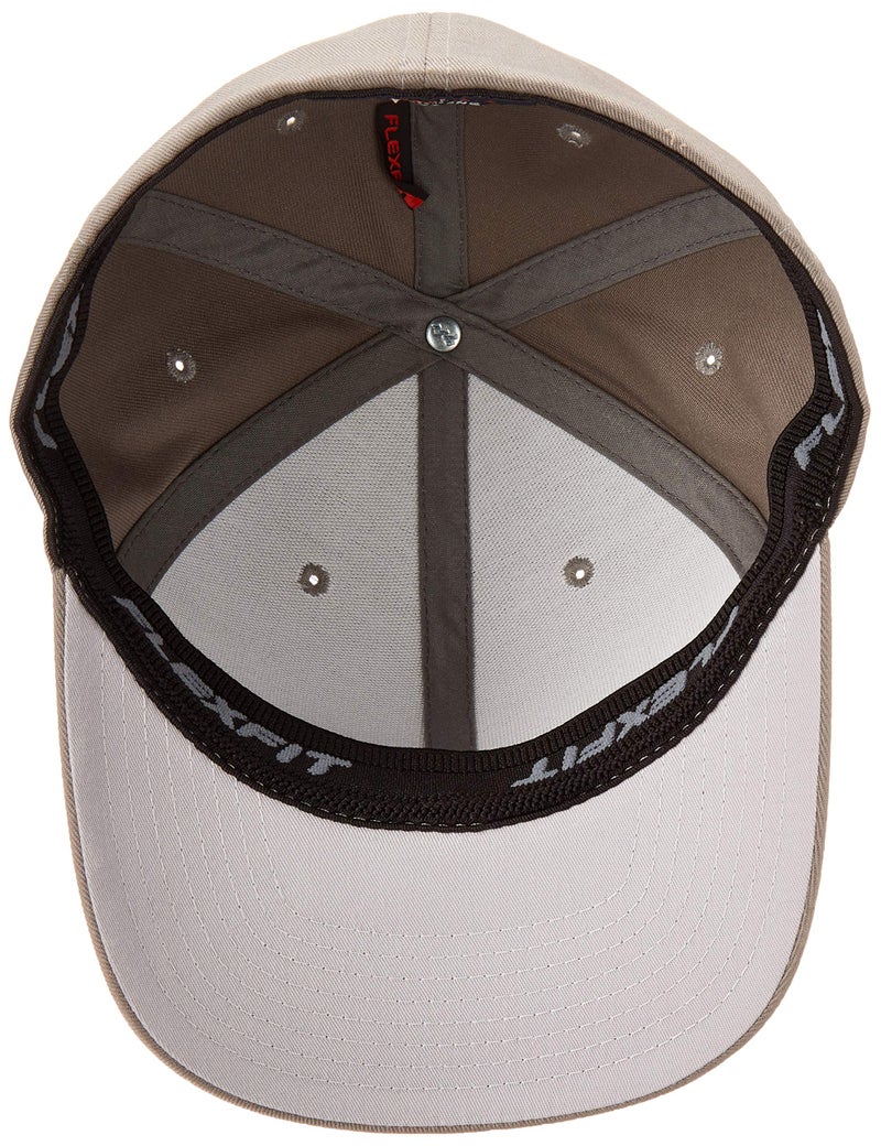 Flexfit Men's Athletic Baseball Fitted Cap, Gray, Large-X-Large - Image 2