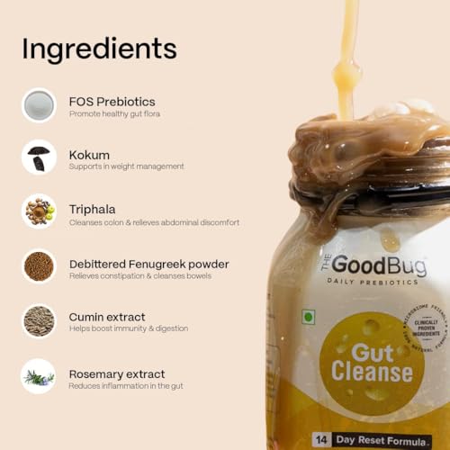 The Good Bug Gut Cleanse - 14 Prebiotic Colon Detox Shots | Improves Probiotic Activity, Gut Health & Digestion | Tackles Bloating, Gas & Constipation - Image 4