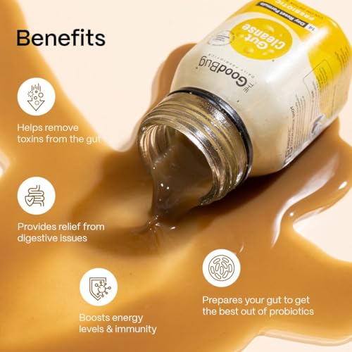 The Good Bug Gut Cleanse - 14 Prebiotic Colon Detox Shots | Improves Probiotic Activity, Gut Health & Digestion | Tackles Bloating, Gas & Constipation - Image 3