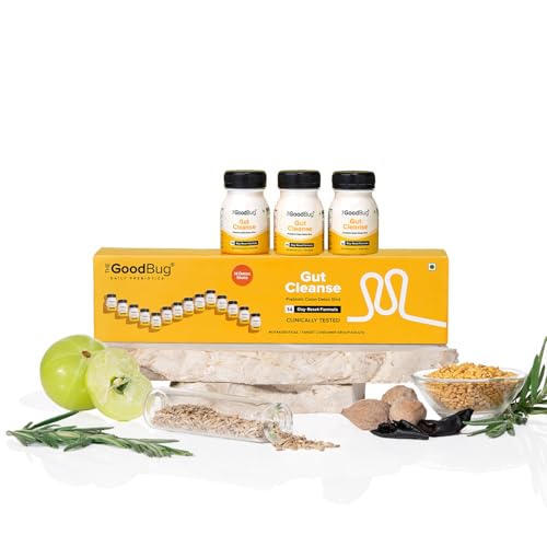 The Good Bug Gut Cleanse - 14 Prebiotic Colon Detox Shots | Improves Probiotic Activity, Gut Health & Digestion | Tackles Bloating, Gas & Constipation - Image 1