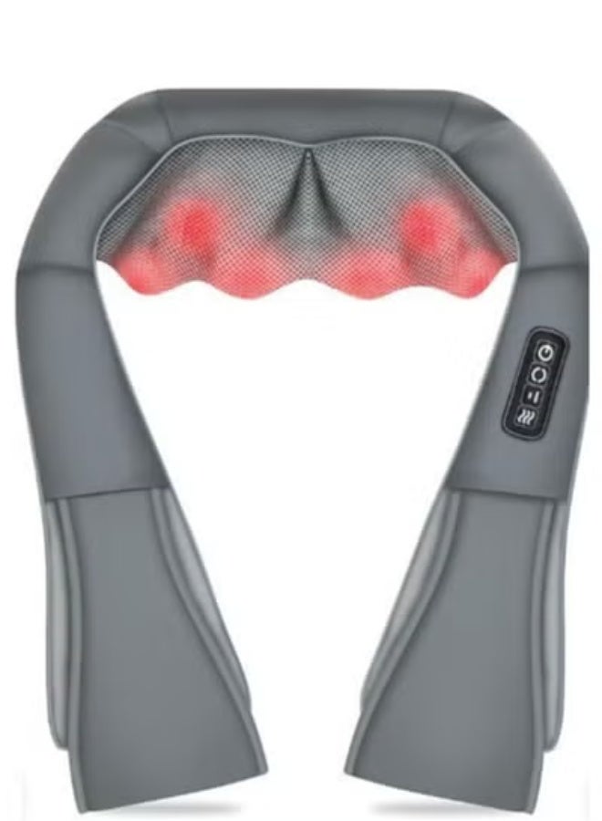 Shiatsu Neck and Shoulder Massager – Electric Back Massage Pillow with Heat – Deep Tissue Kneading for Neck, Back, Foot & Body – Professional Pain Relief - Image 1