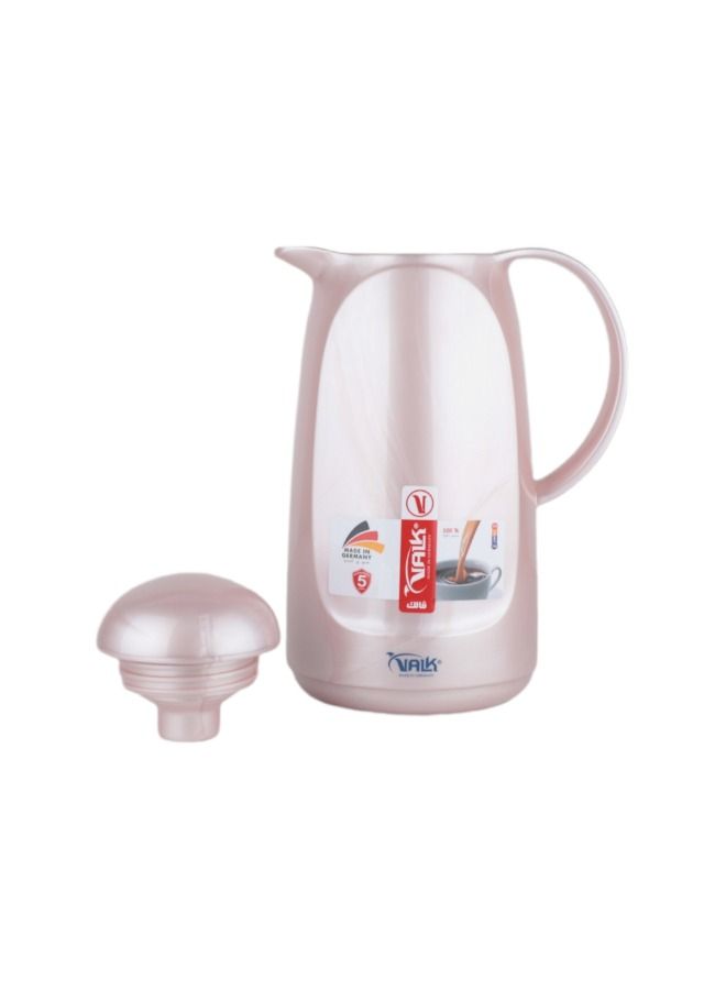 Valk Vacuum Flask With Double Wall Glass 1.0 Liter Wide Mouth With Anti-Leakage Made in Germany - Image 4