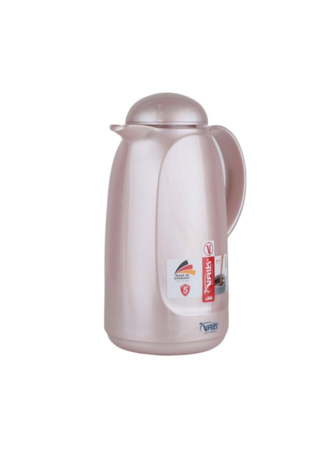 Valk Vacuum Flask With Double Wall Glass 1.0 Liter Wide Mouth With Anti-Leakage Made in Germany - Image 2