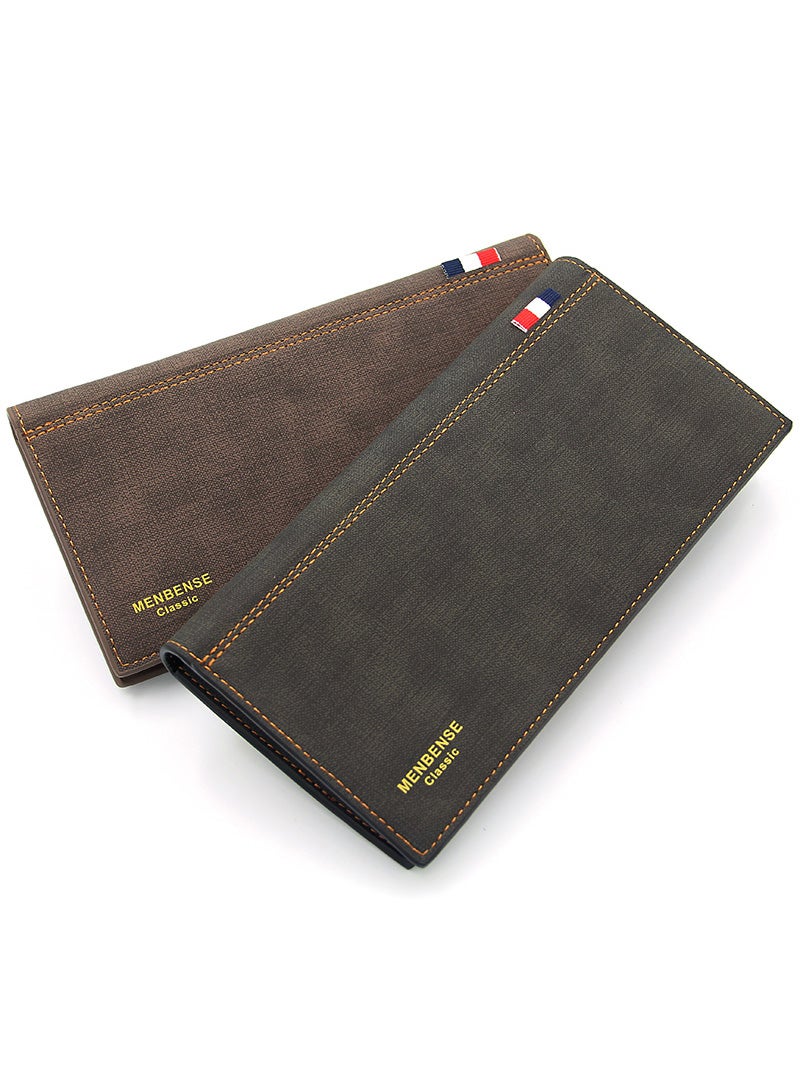 MenBense Multi Functional Men's Large Capacity Long Wallet 19 * 9.5 *1.5CM - Image 3