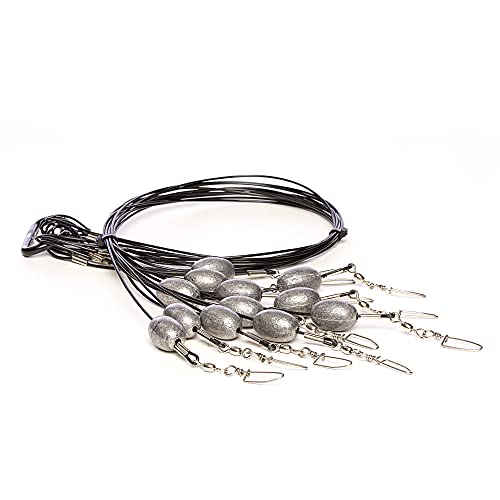 Rig Em Right Rig'Em Right Waterfowl Original Pre-Rigged Duck Hunting Decoy Anchors (30" Length, 4-oz Weights) - Image 1
