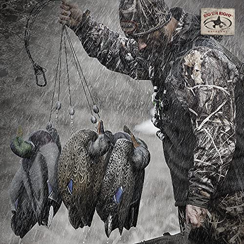 Rig Em Right Rig'Em Right Waterfowl Original Pre-Rigged Duck Hunting Decoy Anchors (30" Length, 4-oz Weights) - Image 4