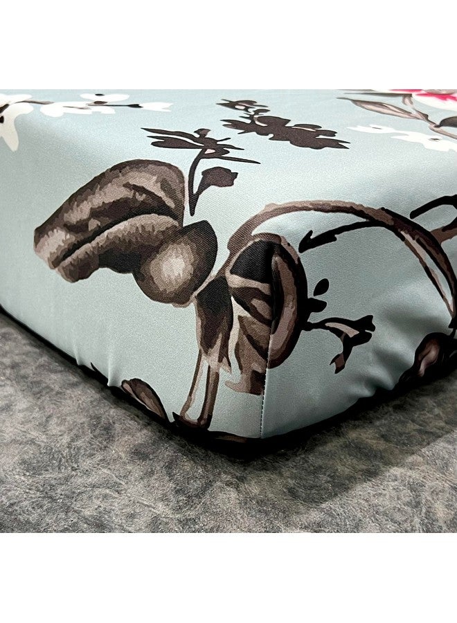 ohello® Stretchable/Spandex Printed Sofa Slip Cover, Pack of 10 Sofa seat Covers can use for livingroom, Couch, Wooden Sofas & Offices (Pink & Black, SSC_905) - Image 4