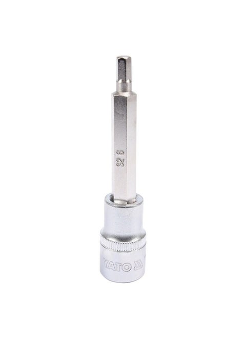 YATO Socket Bit 1/2" Hex 6mm L=100mm YT-04392