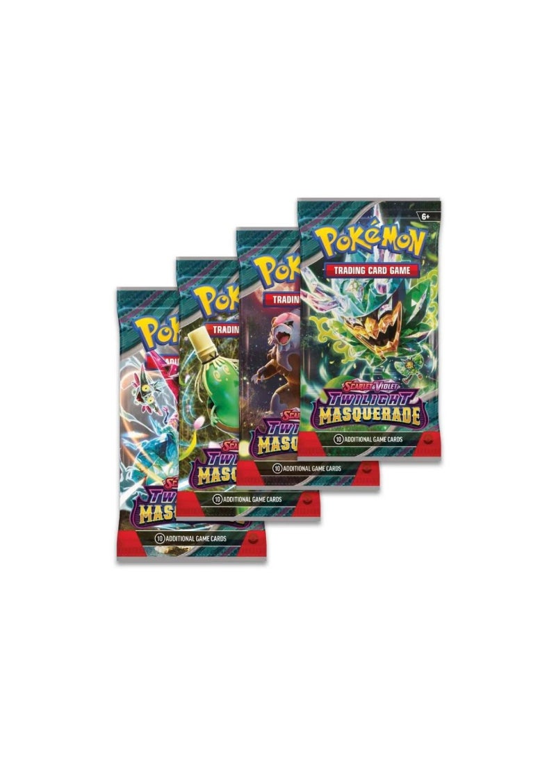 Pokemon TCG Scarlet & Violet SV06 Twilight Masquerade Booster Pack 10 Cards