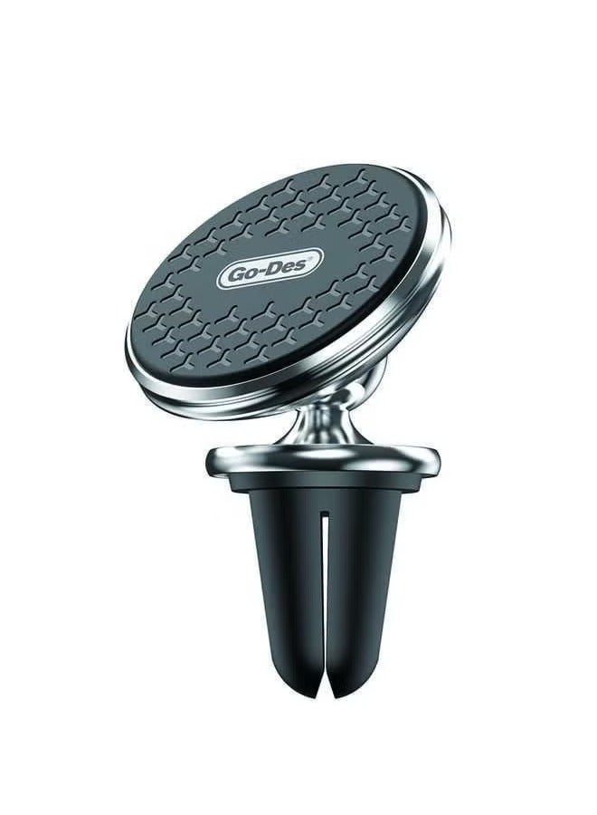 GO-DES Magnetic 360 Degree Swivel Head Phone Holder Ventilation Design(GD-HD641)