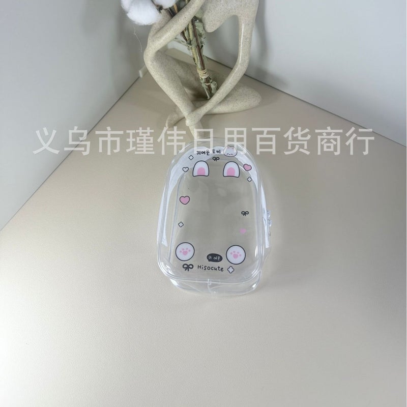 Cartoon Four-Leaf Clover 10Cm Baby Walking Bag Hand-Made Doll Cosmetics Bag Cotton Doll Stereo Display Bag Pendant Pain - Image 1