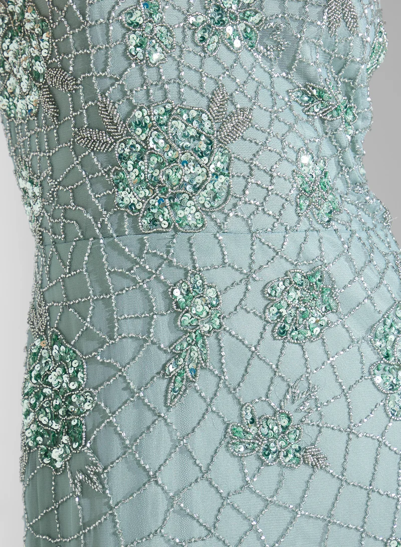 Namshi x Embellished Evening Dress