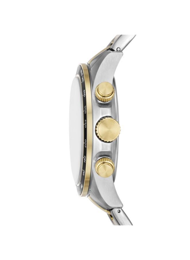 فوسيل ساعة يد كلاسيكية من الفولاذ المقاوم للصدأ بعقارب - Image 3