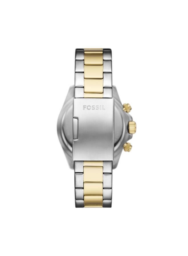 فوسيل ساعة يد كلاسيكية من الفولاذ المقاوم للصدأ بعقارب - Image 2